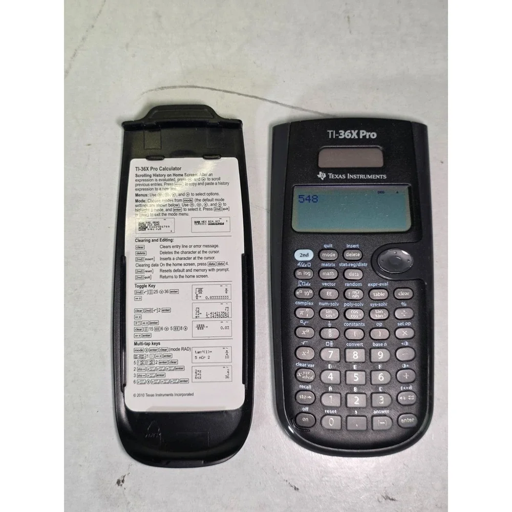 Texas Instruments TI-36X Pro Solar Scientific Calculator TI36Xpro SOLAR